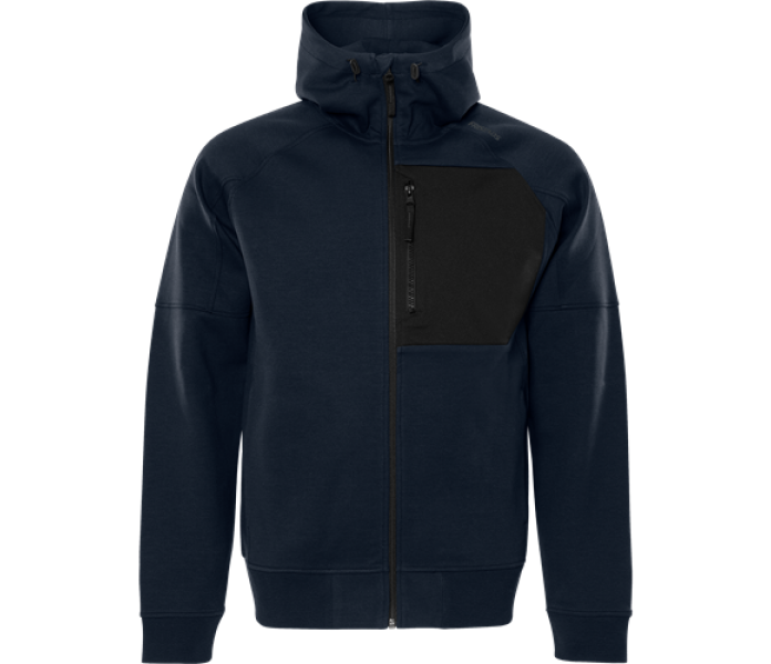 Koko: XS, Väri alkuperäinen: Tummansininen, Materiaali: 60% puuvilla, 40% kierrätetty polyesteri. image