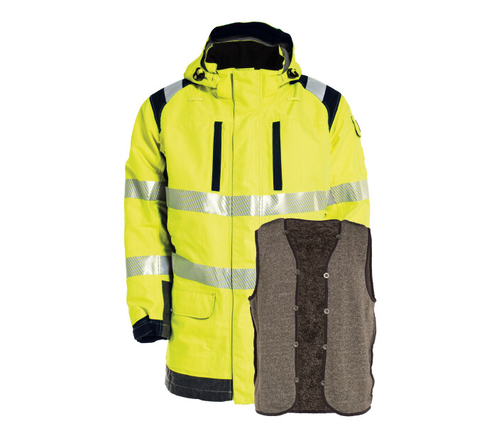 TRANEMO Non-metal FR Parka with fiberfur lining 9128 image