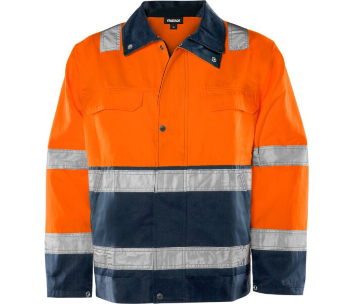 Koko: L, Väri alkuperäinen: Neonoranssi/Tummansininen, Materiaali: 70 % polyesteri, 30 % puuvilla. kuva