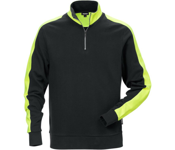 Koko: M, Väri alkuperäinen: Musta, Materiaali: 100 % puuvilla, kontrastikappaleet 100 % polyesteri. image