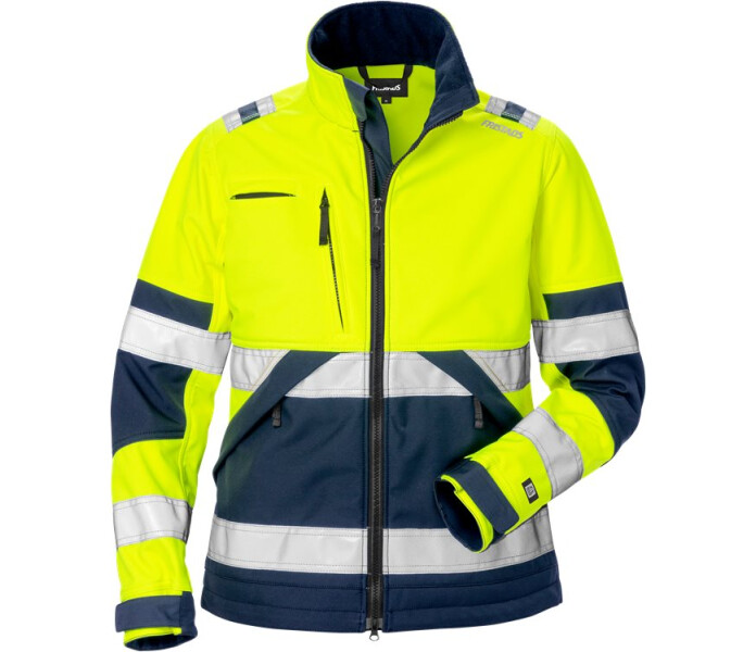 FRISTADS-High vis softshell takki naisten lk 2 4183 WYH kuva