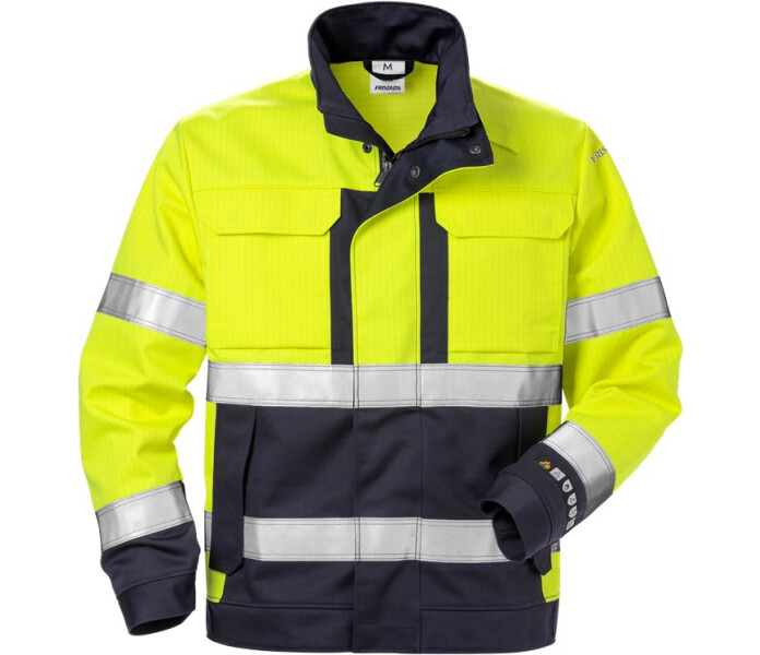 FRISTADS-Palosuojattu high vis takki lk 3 4584 FLAM kuva