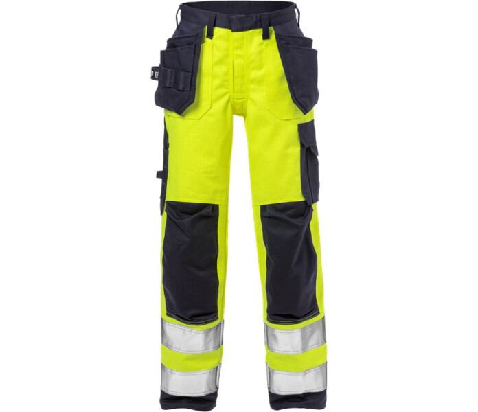 FRISTADS-Palosuojatut high vis housut naisten lk 2 2589 FLAM kuva