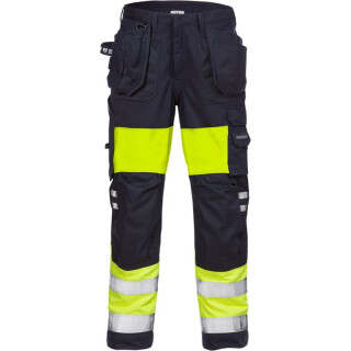 FRISTADS-Palosuojatut  high vis rakentajan housut naisten lk 1 2777 ATHS kuva