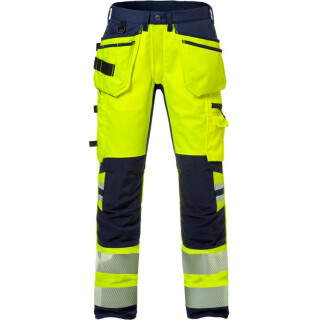 FRISTADS-High vis stretch housut lk 2  2707 PLU kuva