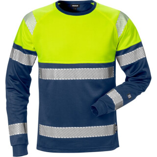 FRISTADS-High vis pitkähihainen t-paita lk 2 7519 THV kuva