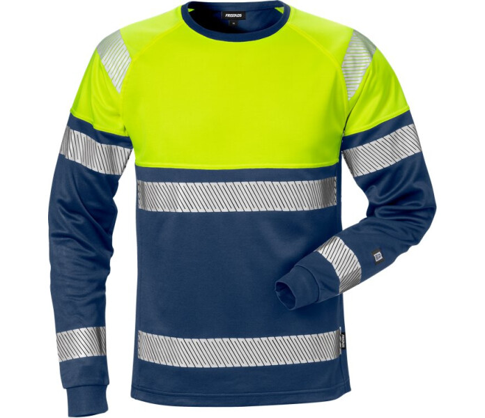 FRISTADS-High vis pitkähihainen t-paita lk 2 7519 THV kuva