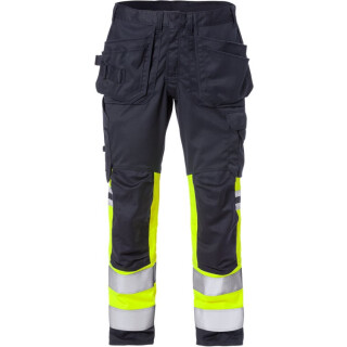 FRISTADS-Palosuojatut flamestat high vis stretch rakentajan housut lk 1 2163 ATH kuva