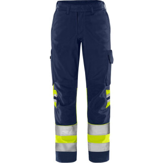 FRISTADS-Green high vis housut naisten lk 2 2652 GPLU kuva