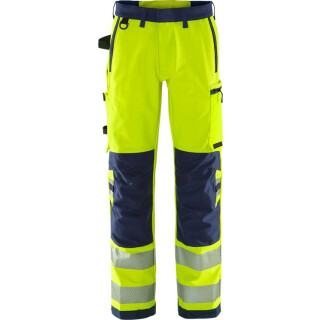 FRISTADS-Green high vis stretch housut lk 2 2645 GSTP kuva