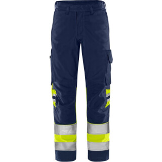 FRISTADS-Green high vis housut lk 1 2649 GPLU kuva