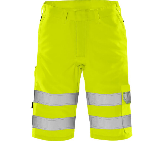 FRISTADS-Green high vis shortsit lk 2 2650 GPLU kuva