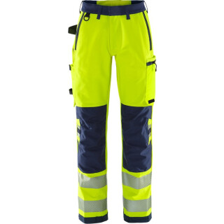 FRISTADS-Green high vis stretch housut naisten lk 2 2665 GSTP kuva