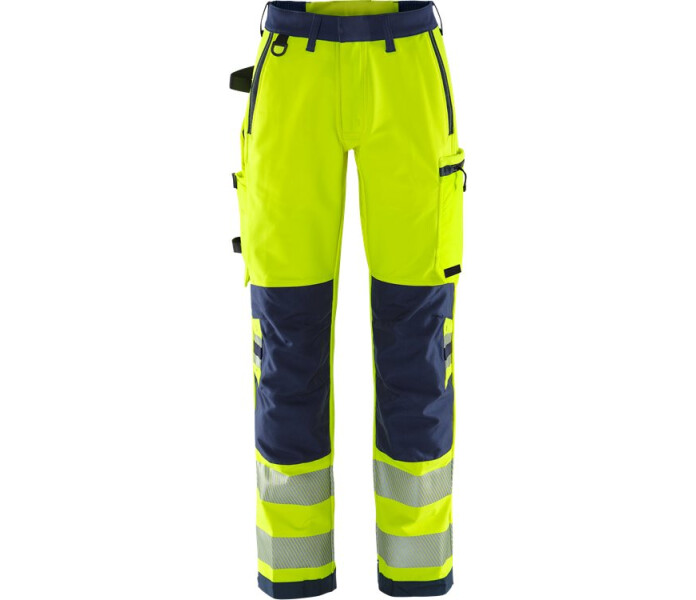 FRISTADS-Green high vis stretch housut naisten lk 2 2665 GSTP kuva