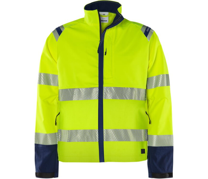 FRISTADS-Green high vis stretch takki lk 3 4647 GSTP kuva