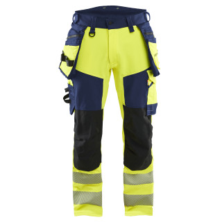 blåkläder-Highvis riipputaskuhousut 4-way stretch image