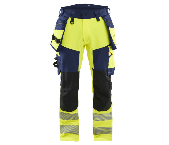 blåkläder-Highvis riipputaskuhousut 4-way stretch image