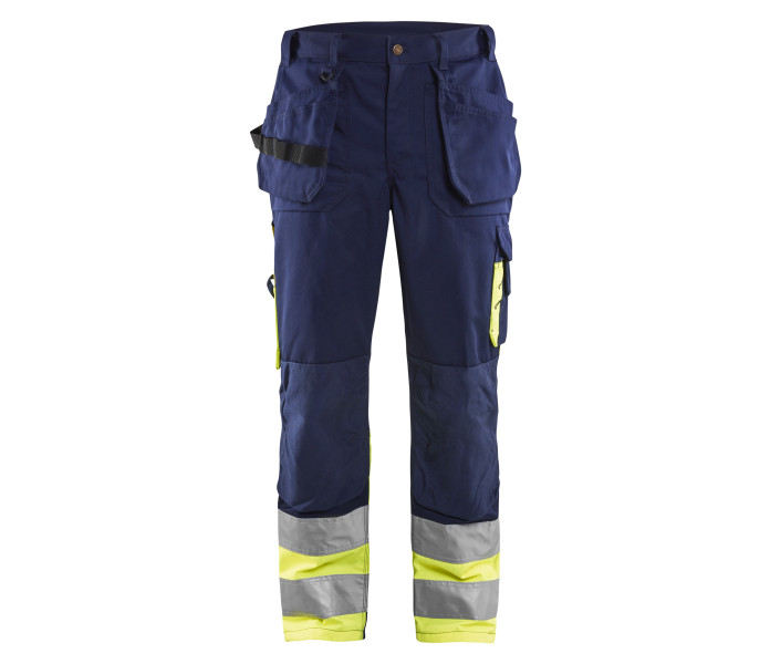 blåkläder-Highvis riipputaskuhousut image