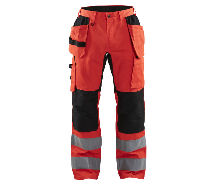 blåkläder-Highvis riipputaskuhousut stretch kuva