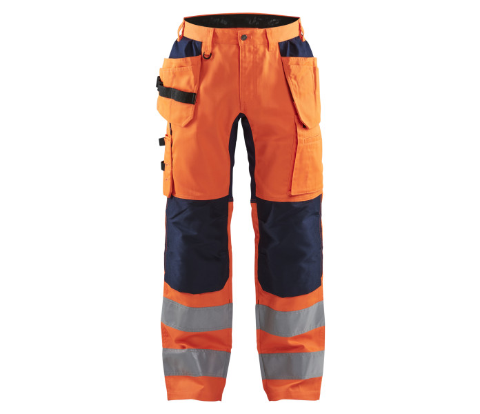 blåkläder-Highvis riipputaskuhousut stretch kuva