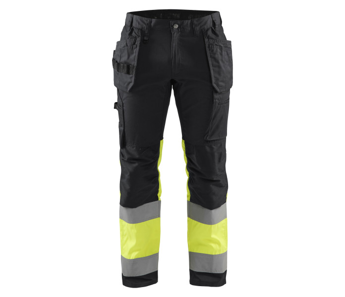 blåkläder-Highvis riipputaskuhousut stretch kuva