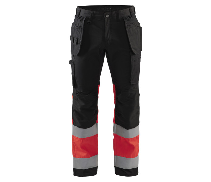 blåkläder-Highvis riipputaskuhousut stretch kuva