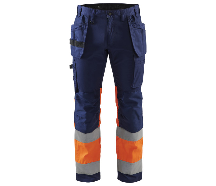 blåkläder-Highvis riipputaskuhousut stretch kuva