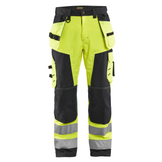 blåkläder-Highvis softshell-riipputaskuhousut image