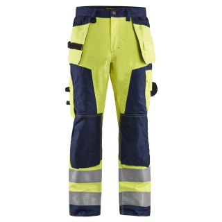 blåkläder-Highvis riipputaskuhousut image