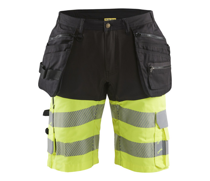 blåkläder-Highvis riipputaskushortsit 4-way stretch kuva