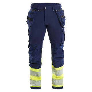 blåkläder-Highvis riipputaskuhousut 4-way stretch image