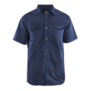 blåkläder-Lyhythihainen kauluspaita image