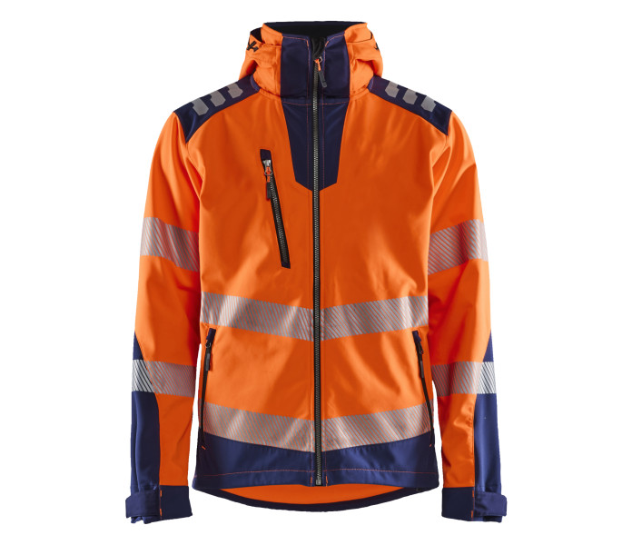 blåkläder-Highvis softshell-takki kuva