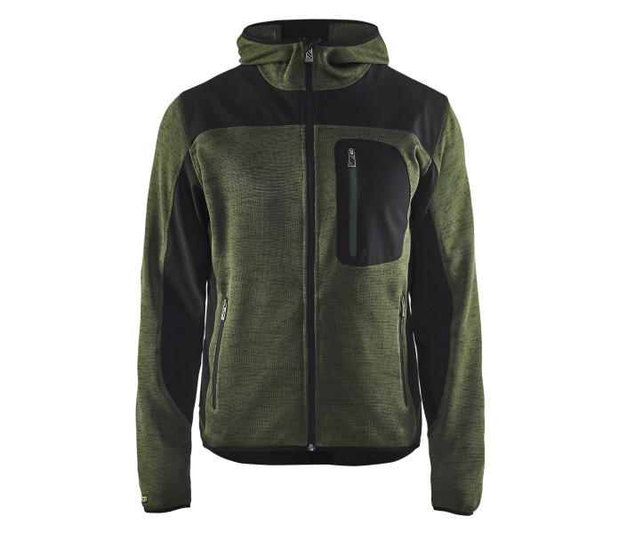 blåkläder-Neulottu softshell-takki kuva