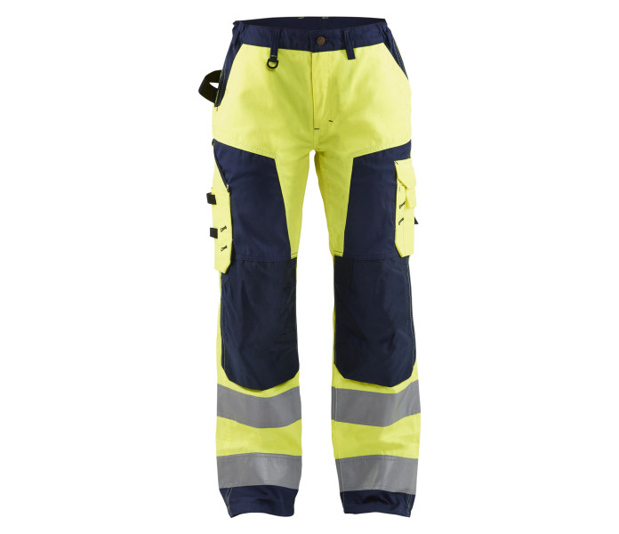 blåkläder-Naisten highvis riipputaskuhousut image
