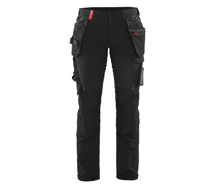 blåkläder-Naisten riipputaskuhousut 4-way-stretch kuva