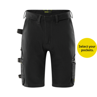 Fristads, Flex rakentajan stretch shortsit 2803 GHST kuva