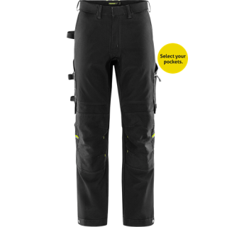 Fristads -Rakentajan stretch housut 2801 GHST image