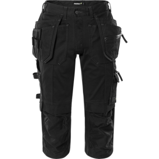 Fristads -Green rakentajan stretch piraattihousut 2531 GCYD image